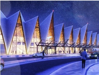 New air terminal complex Novy Urengoy