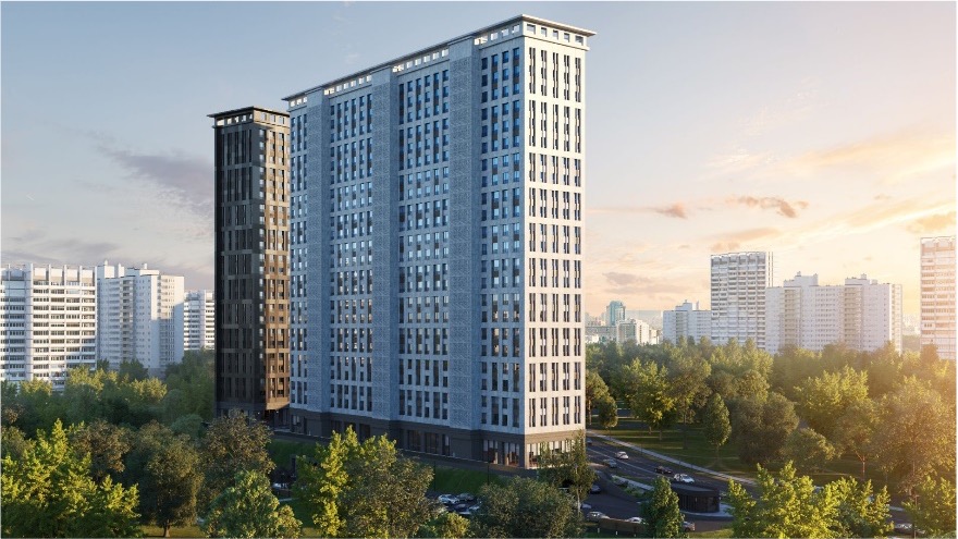 Shome multifunctional residential complex with underground parking