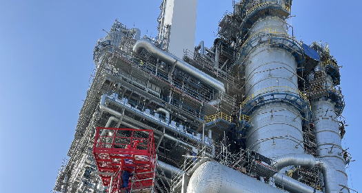 Installation of standard and non-standard technological equipment