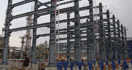 Transport lines, including piperacks, transport galleries and conveyor systems