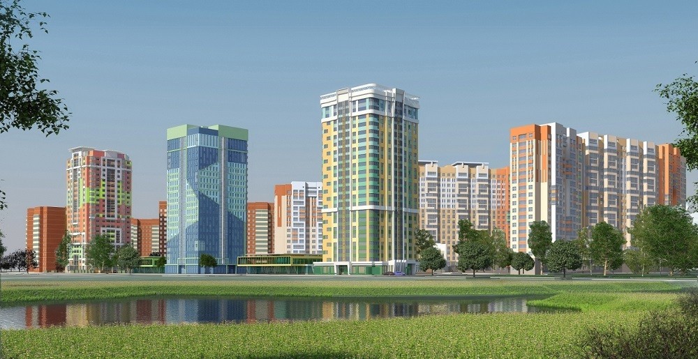The second phase of construction of Residential Complex “Prima Park” (22-storey apartment buildings, 1090 apartments)